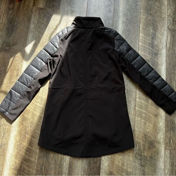 Calvin Klein Performance Soft Shell Quilted Jacket Rain Repellent Classic Black - Picture 11 of 14